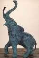 Bronze Finish Elephant Sculpture