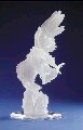 Frosted Eagle Sculpture