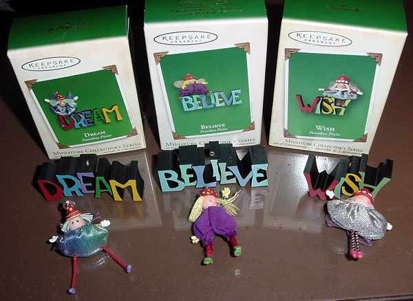 Hallmark PAINTBOX PIXIES - Entire Series - MIB