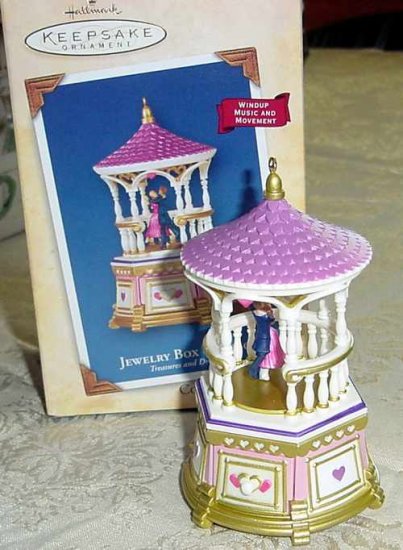Hallmark JEWELRY BOX GZAEBO Treasures & Dreams 2004