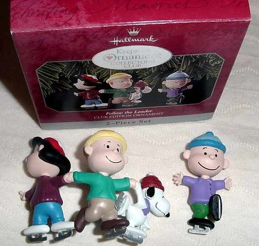 Hallmark 1998 Club Edition Peanuts FOLLOW THE LEADER