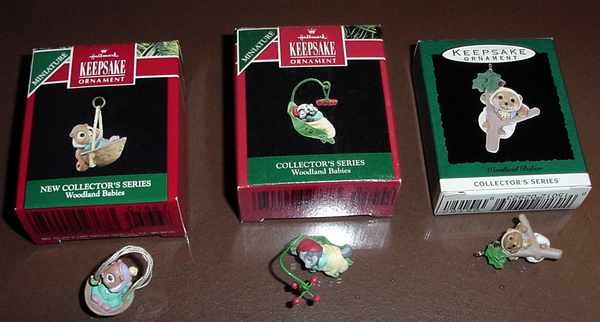 Hallmark WOODLAND BABIES - Entire Series - MIB