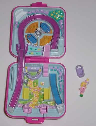 Bluebird 1989 Polly Pocket Polly World Fun Fair COMPLETE