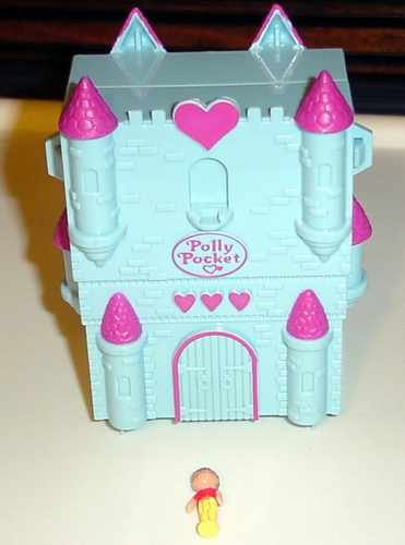 Bluebird 1994 Polly Pocket Fairy Tale Castle COMPLETE
