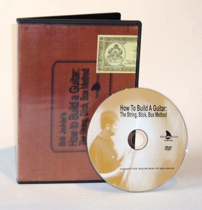 How To MAKE A CIGAR BOX GUITAR, Luthier DVD-VIDEO