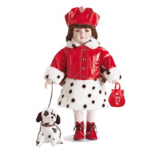 Doll And Her Dog