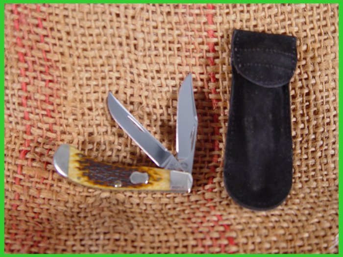 Case Bros. Cutlery Co. Pocket Knife 2 Blade Saddlehorn