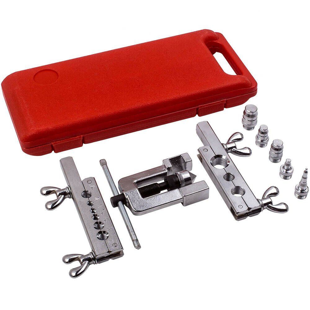 Flaring Swaging Hvac Tool Kit Flares Soft Refrigeration Swivel Swaging