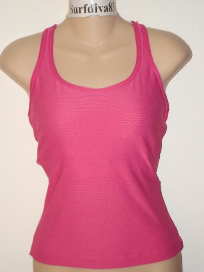 Nwt L 12-14 NIKE DRI-FIT Women Tank Top Shirt New Yoga Large Pink