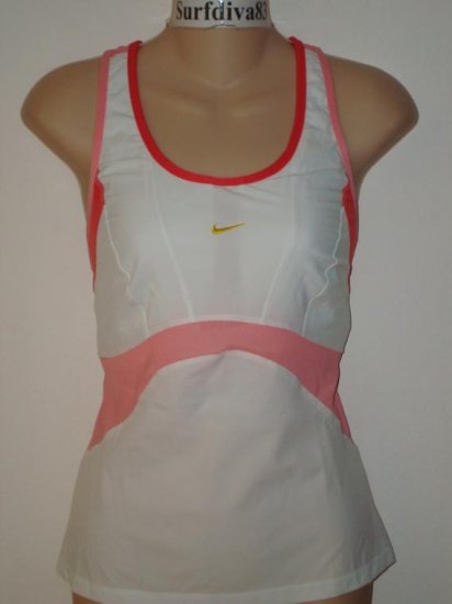 Nwt L NIKE DRI-FIT Women Cool Motion Top New Tennis Large