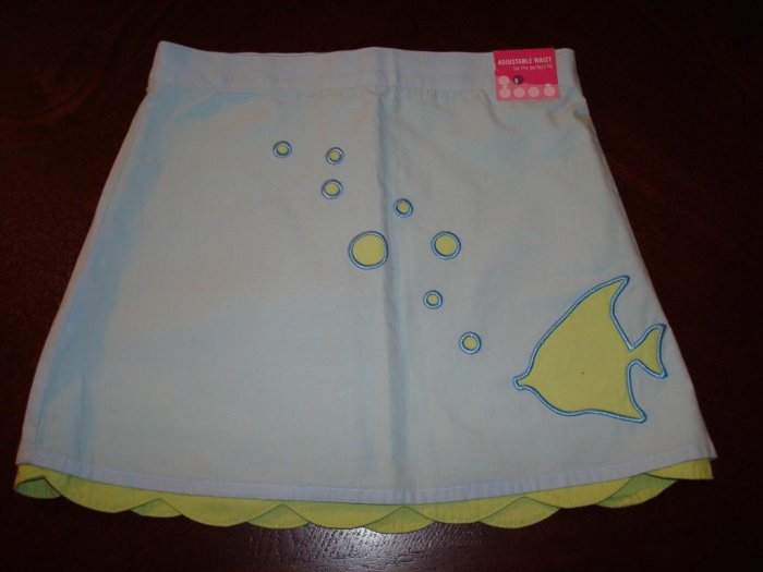 Nwt 3/3T GYMBOREE SPLASH Fish Tier Skirt New Girl $26