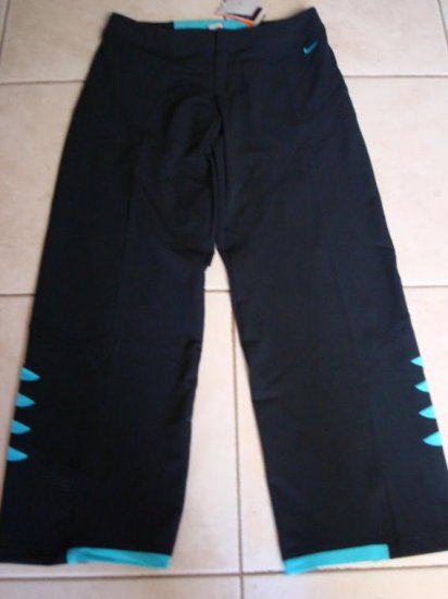 Nwt M 8-10 NIKE Dri-fit Women Land Shark Pants New $75 Medium