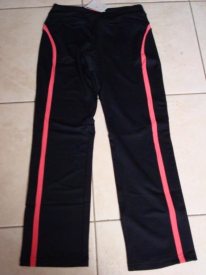 Nwt S 4-6 NIKE Dri-fit Women Border Tennis Pants New Small Black Pink