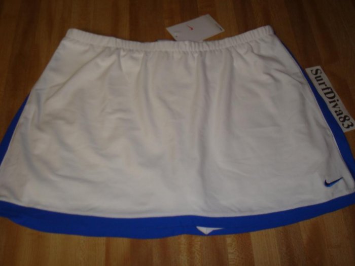 NwT M NIKE DRI-FIT Border Tennis Skirt Women New $50 Medium 241880-198