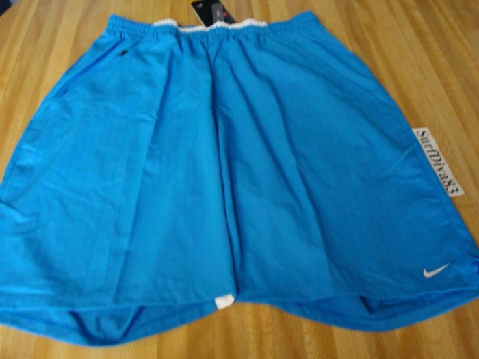NwT XL NIKE Dri-fit Blue Tennis Fitness Shorts Men New