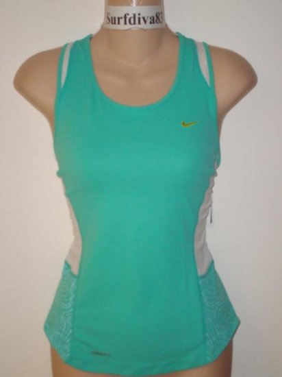 Nwt L NIKE DRI-FIT Women Sphere React Top Shirt New Large