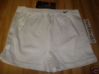 NwT M L NIKE Women DRI-FIT Tennis Compression Shorts New Medium Large