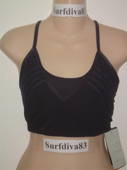 NwT XL NIKE Sport Bra Top New Women DRI-FIT SHIBUYA $38 Xlarge Black