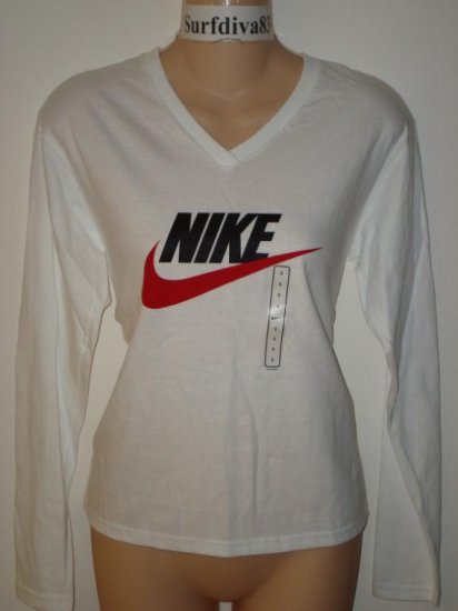 Nwt S 4-6 NIKE Athletic Fitness Tee Top Shirt New Women Small