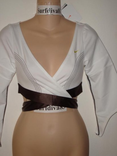 Nwt XL NIKE DRI-FIT Dance Shrug Wrap Top New Women $60 Xlarge