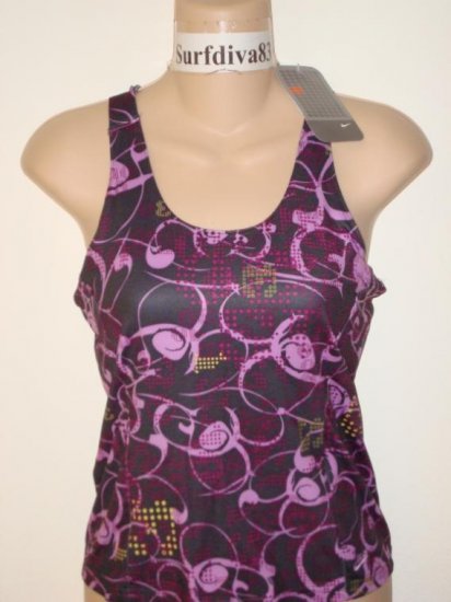 Nwt S 4 6 NIKE Women Dance Graphic Tank Top Shirt New Small