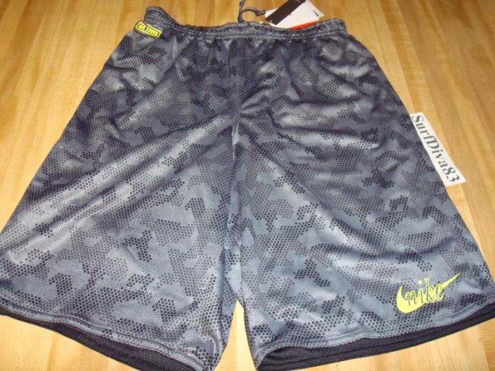 NwT S NIKE Dri-fit Camo Reversible Pre Shorts Men New Small
