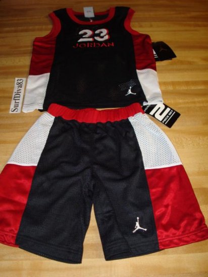 Nwt 4 NIKE JORDAN Jersey Shorts Set New Jumpman Rare