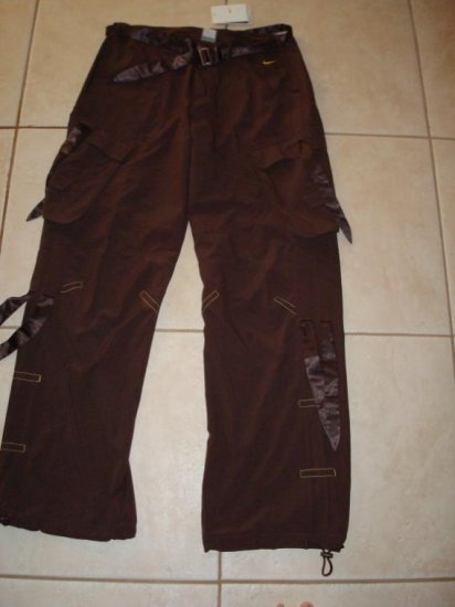 Nwt M NIKE Dri-fit Women Necessary Cargo Pants New Medium Brown Dance
