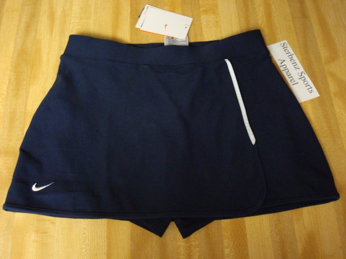 Nwt XS NIKE Women Fit Dry Adventure Running Skirt New Xsmall Navy Blue Tennis Skort