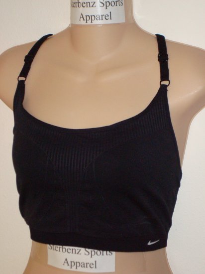 Nwt L XL NIKE Women Fit Dry Seamless Sport Bra Top New Large Xlarge
