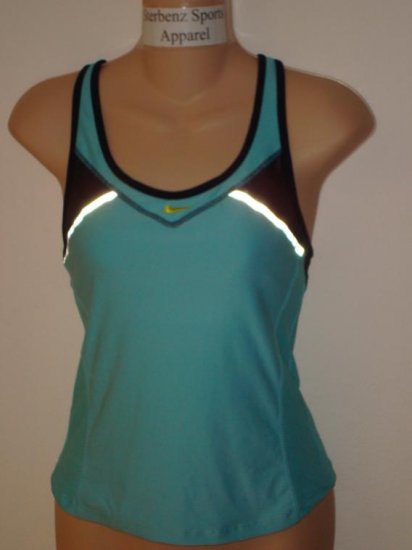 Nwt XS NIKE Women Fit Dry Personal Best Tank Top New Xsmall Reflective Running