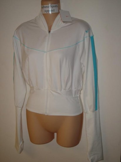 Nwt S NIKE Women Fit Dry Pinnacle Dance Jacket New $80 Small White