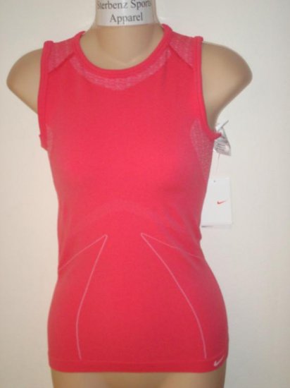 Nwt L/XL NIKE Women Dri-Fit Core Warmer Tank Top New $45 Large Xlarge Flamingo Pink