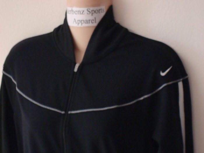 Nwt L NIKE Women Fit Dry Pinnacle Dance Jacket New $80 Large Black