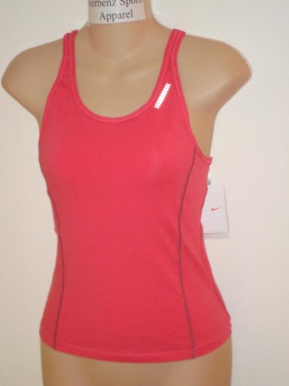 Nwt L 12-14 NIKE + Women Fit Dry Running Top Shirt New Large 253852-837
