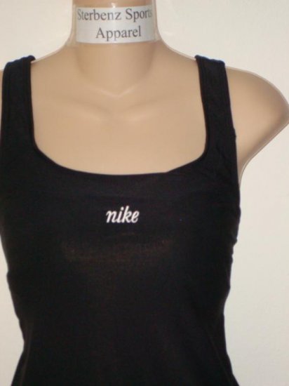 Nwt M NIKE Women Cardio Training Tank Top Shirt New Black Medium 148790-011