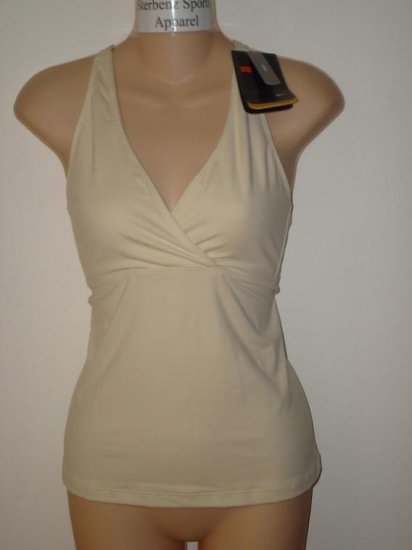 Nwt M NIKE Women Fit Dry Yoga Wrap Tank Top Shirt New Medium 106849-221