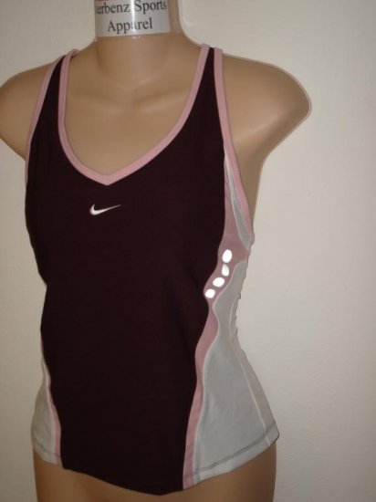 Nwt M NIKE Women Fit Dry Personal Best Tank Top New $48 Medium 252277-656