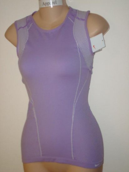 Nwt M/L NIKE Women Fit Dry Seamless Instinct Top New Medium Large 207478-545