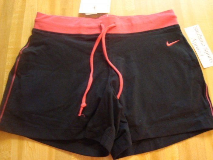 Nwt S 4-6 NIKE Women 2-in-1 WorkOut Shorts New Black Small