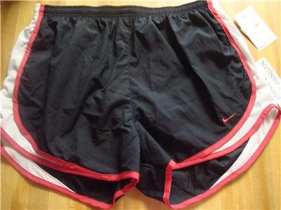 Nwt L NIKE Women Fit Dry Tempo Running Track Shorts New Large 211646-022