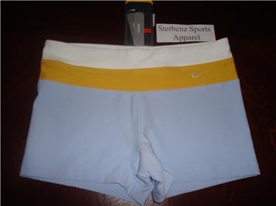 Nwt L NIKE Women Fit Dry Low-rise WorkOut Shorts New Large 145926-437