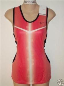 Nwt XL NIKE Dri-Fit Women Race Day Tank Top Shirt New XLarge Pink