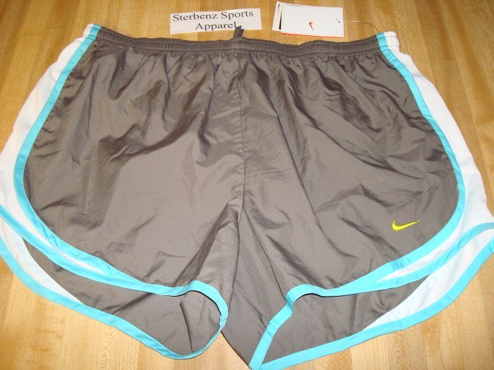 Nwt XL 16 18 NIKE Fit Dry Women Tempo Running Shorts New XLarge Brown 211646-207