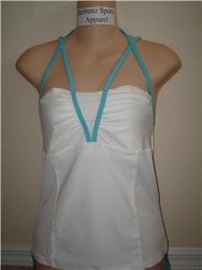 Nwt XL NIKE Women Fit Dry Mid Length Sport Tank Top New XLarge 227611-100