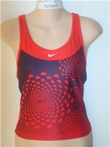 Nwt XL NIKE Women FitDry Velocity Airbourne Top New $45 Xlarge 127773-643