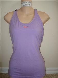 Nwt XL NIKE Women Fitness Racer Tank Top Shirt New XLarge 234415-545