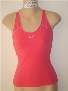 Nwt XS NIKE Women Fitness Racer Tank Top Shirt New XSmall 234415-838