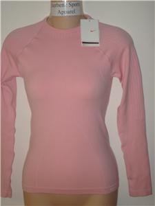 Nwt S/M NIKE Women Fit Dry Long-Slv Core Warmer Top New Small Medium 227512-627