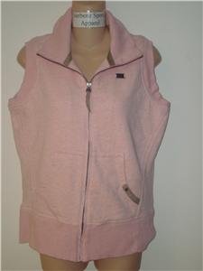 Nwt M NIKE Women Pink Finest Sherpa Vest Top New $65 Medium 245952-628